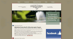 Desktop Screenshot of greenefarms.net