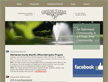 Tablet Screenshot of greenefarms.net